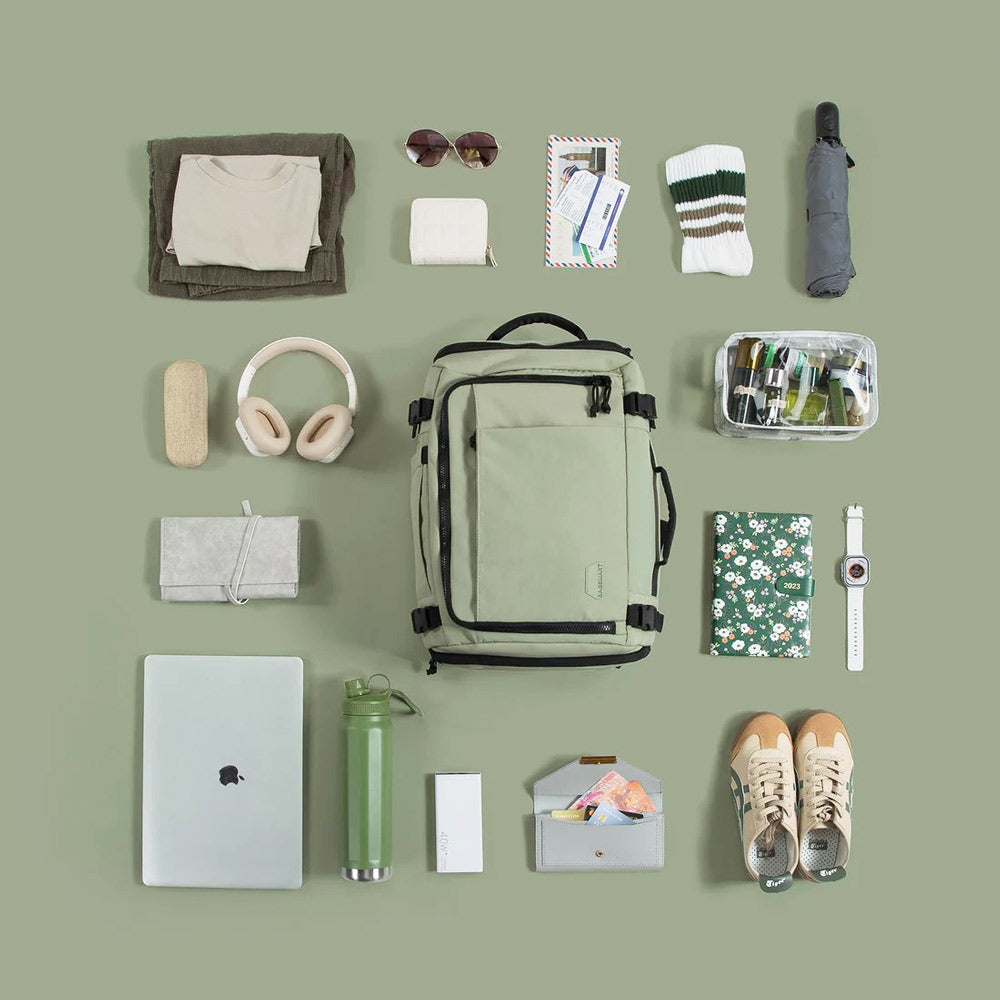 Carry-On Travel Backpack 28L - Green