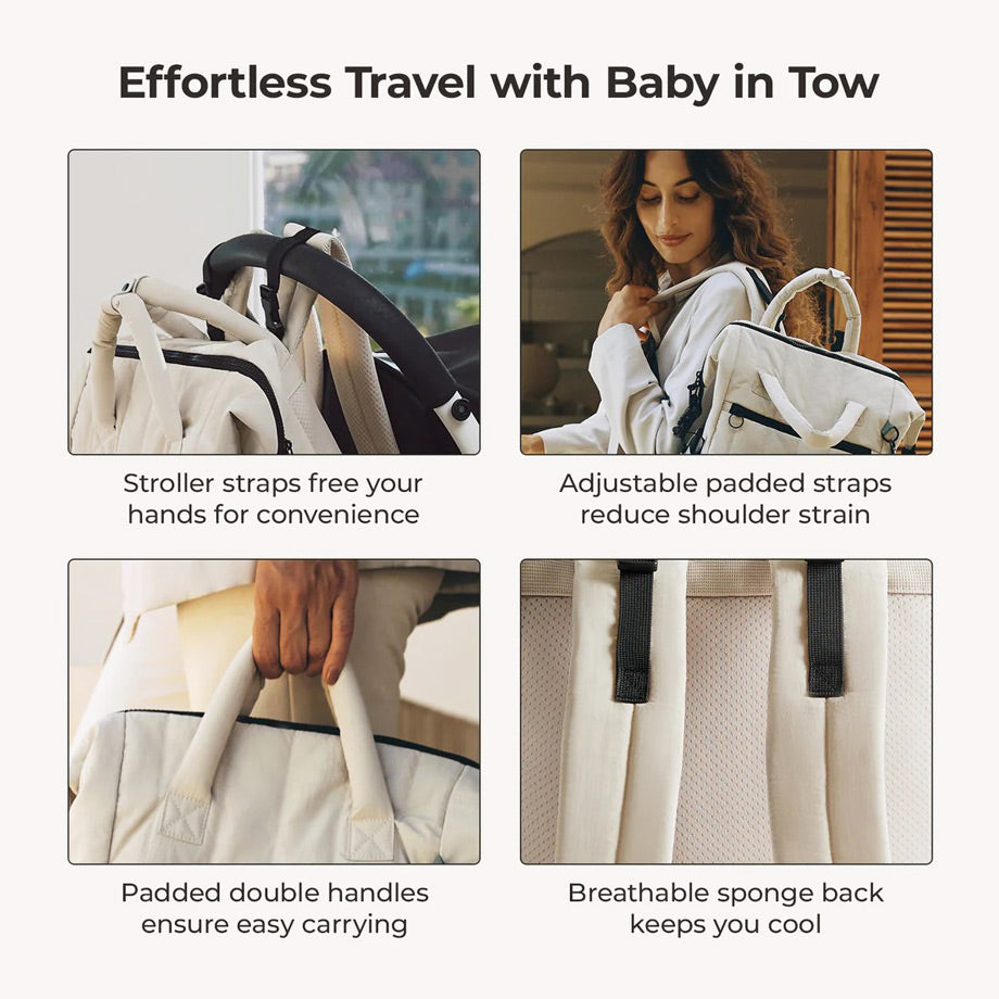 Walker Diaper Backpack - Celadon