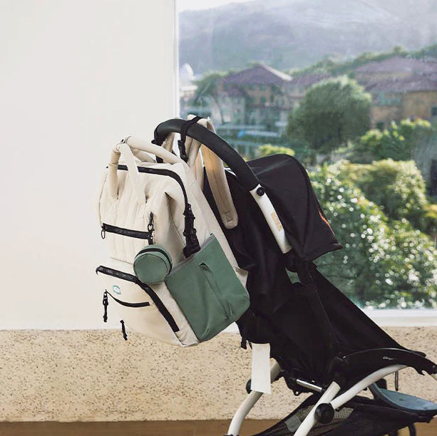 Paz Diaper Backpack 25L - Celadon