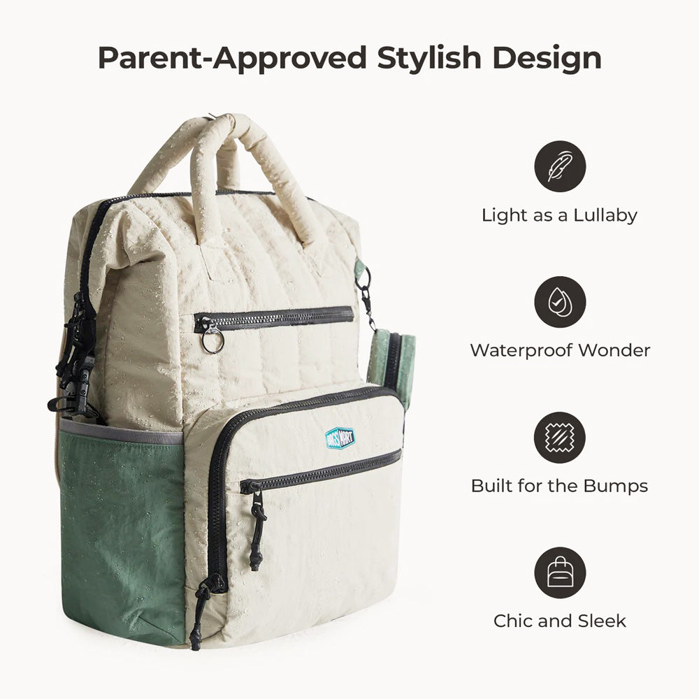 Walker Diaper Backpack - Celadon