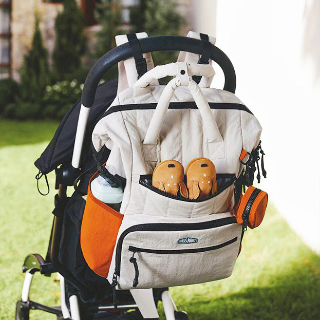 Walker Diaper Backpack - Tangerine