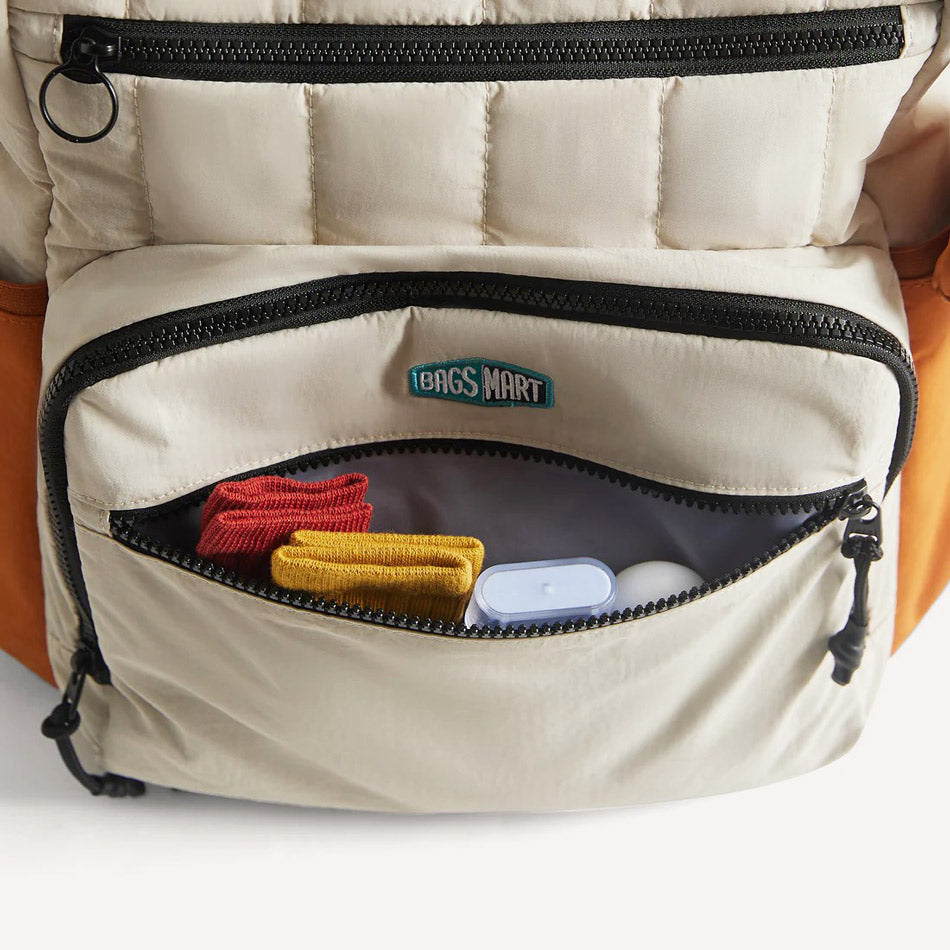 Walker Diaper Backpack - Tangerine
