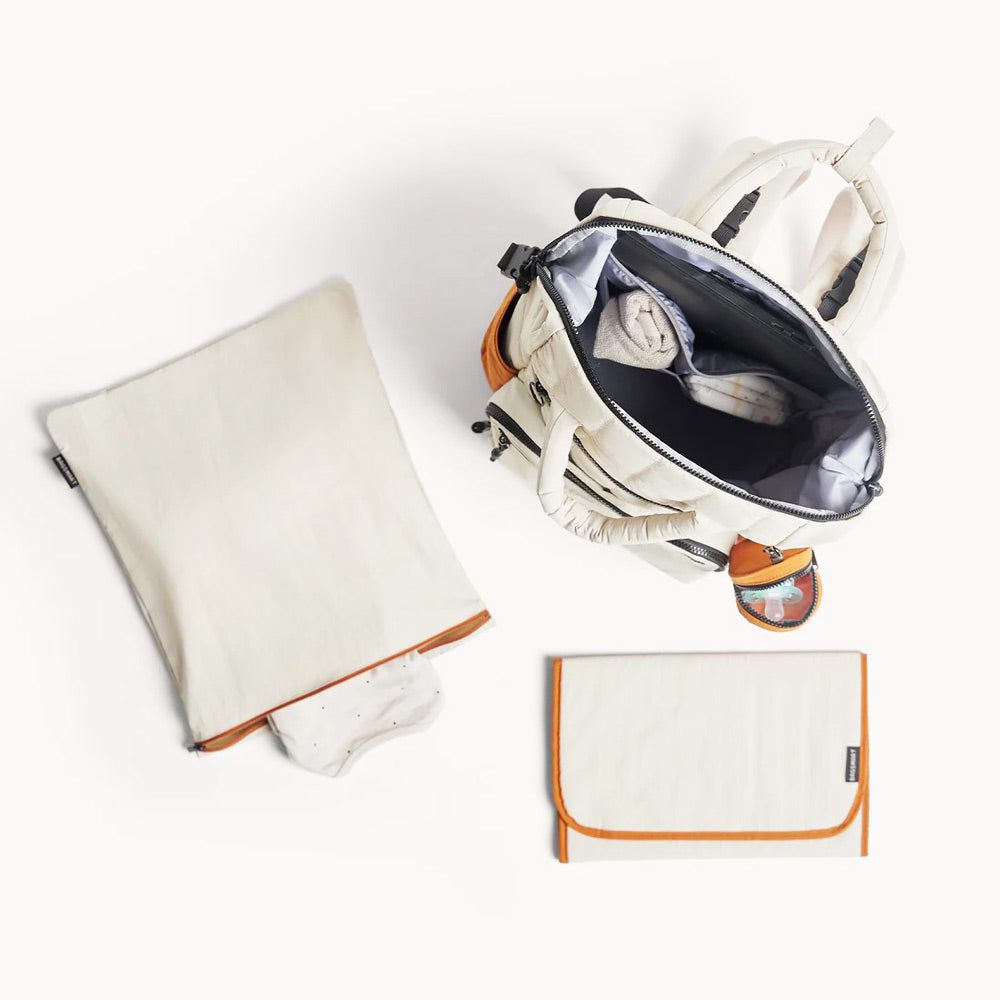 Walker Diaper Backpack - Tangerine