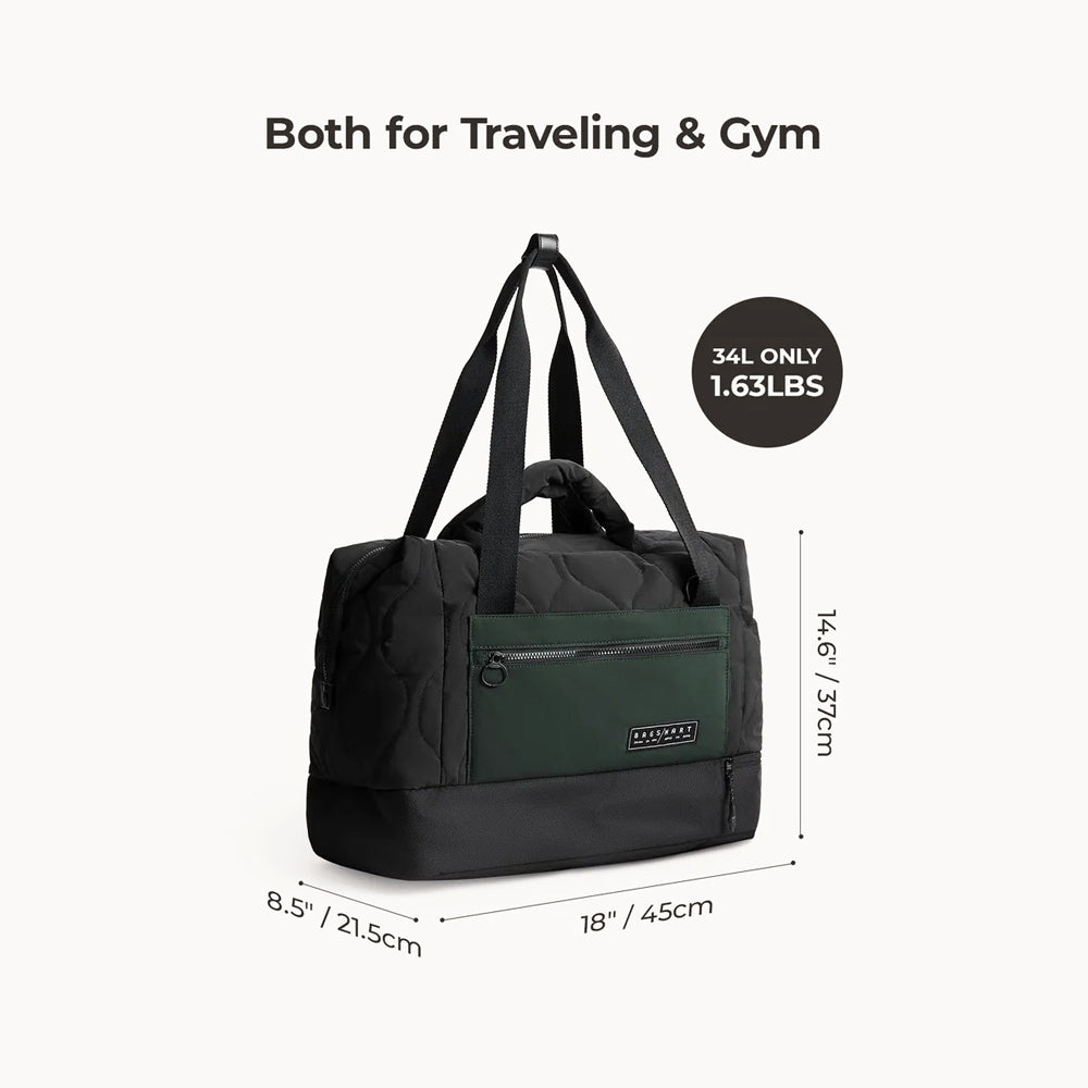Walker Duffel Bag - Black