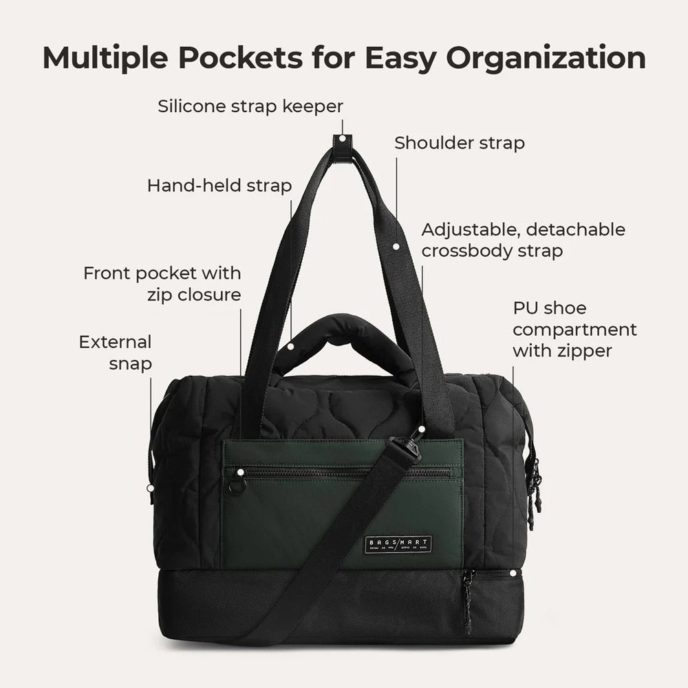 Walker Duffel Bag - Black