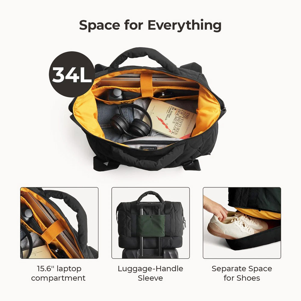 Walker Duffel Bag - Black