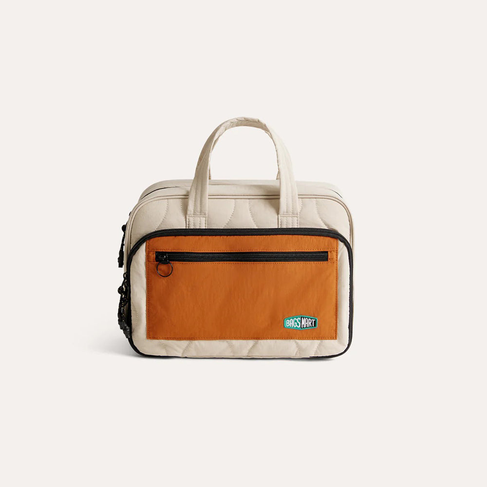 Walker Hanging Travel Toiletry Bag - Tangerine