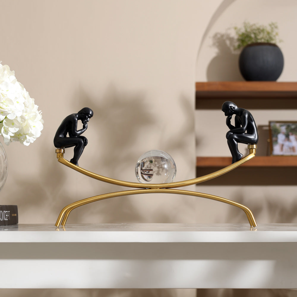 Balancing Decorative Accent with Crystal Ball