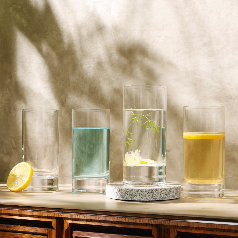 Barcelona Highball Glasses 415ml, Set of 4