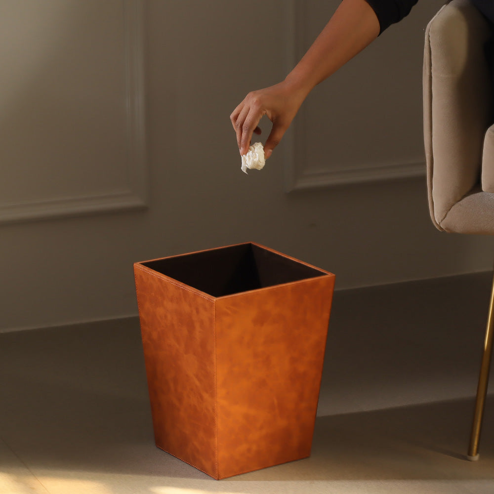 Barlow Waste Bin - Tan