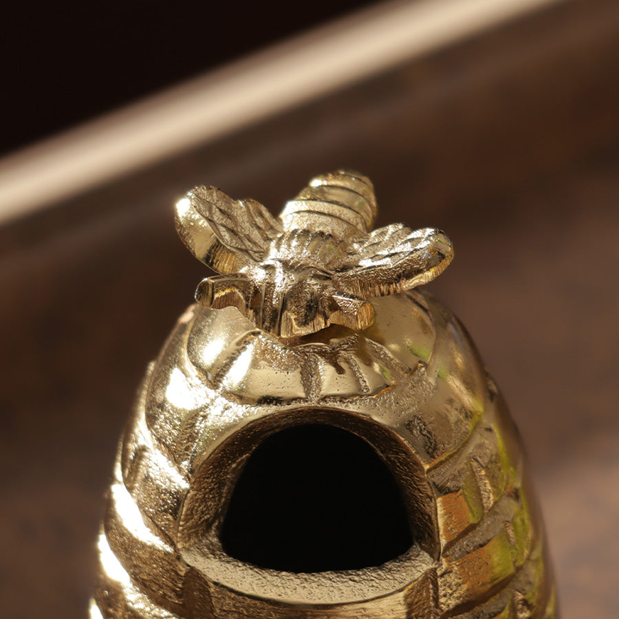 Beehive Metal Appetizer Picks, Set of 6 - Gold