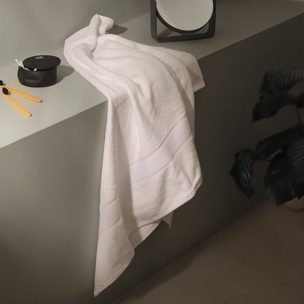 Belize Bamboo Bath Towel - Ivory