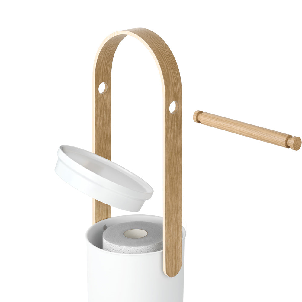 Bellwood Toilet Paper Holder - White