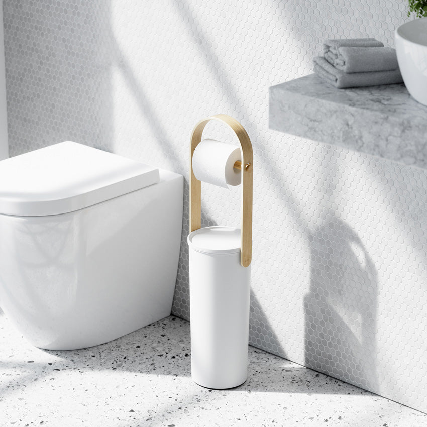 Bellwood Toilet Paper Holder - White