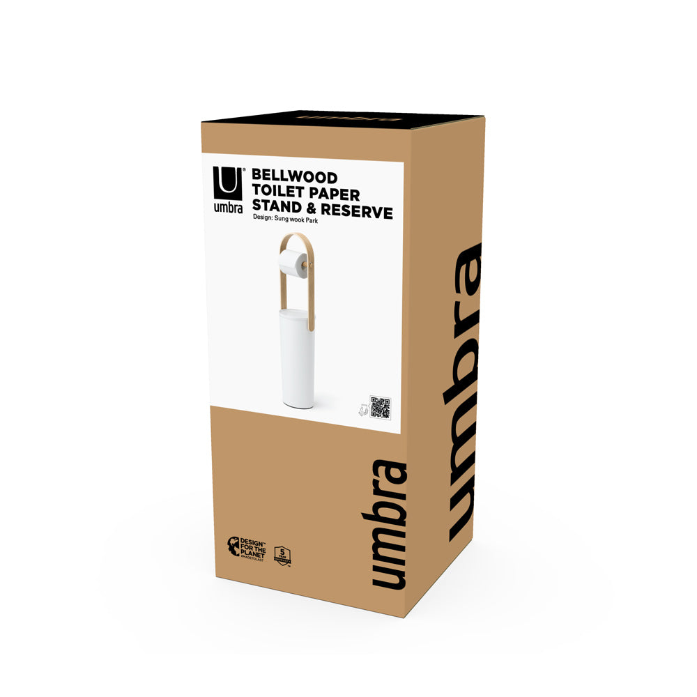 Bellwood Toilet Paper Holder - White