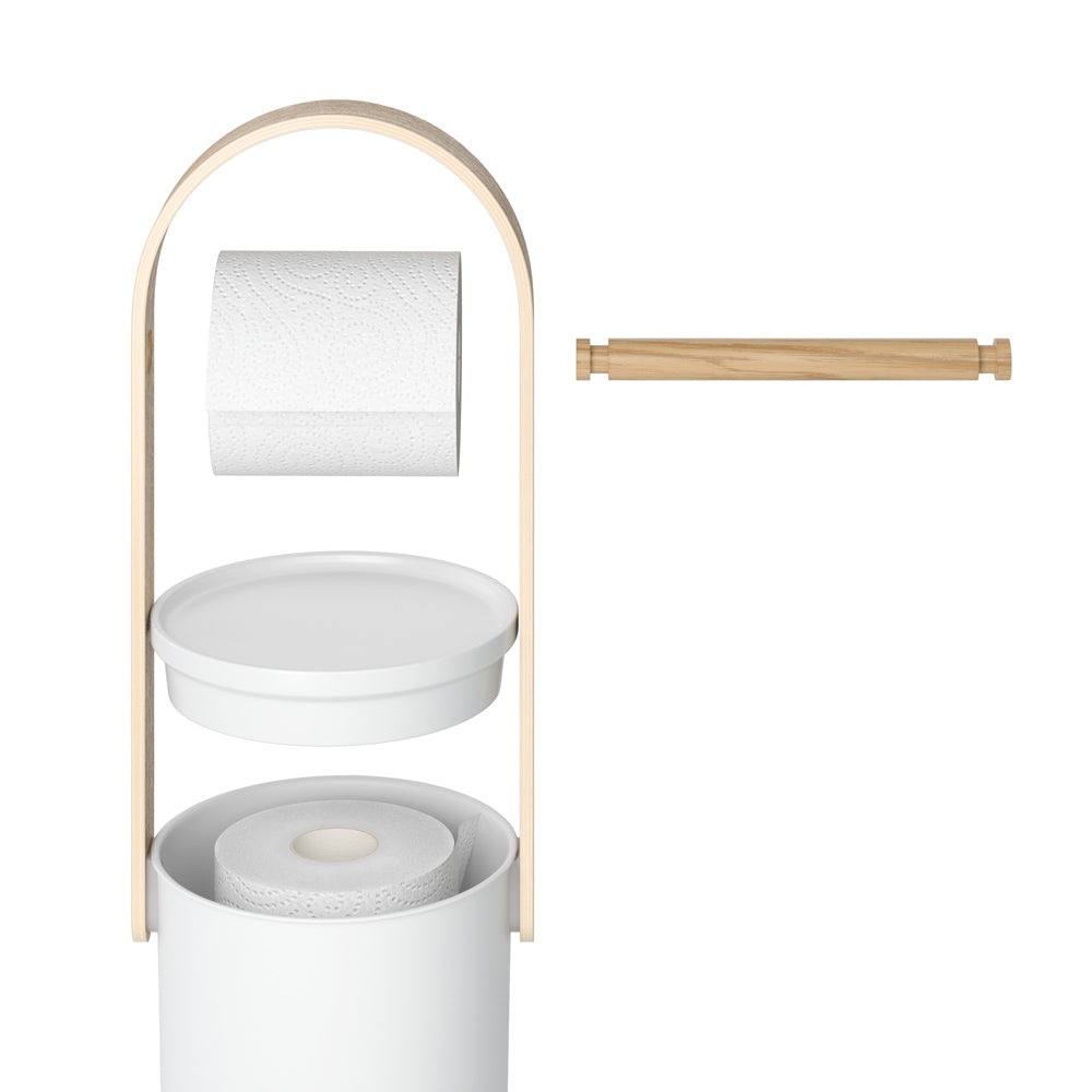Bellwood Toilet Paper Holder - White