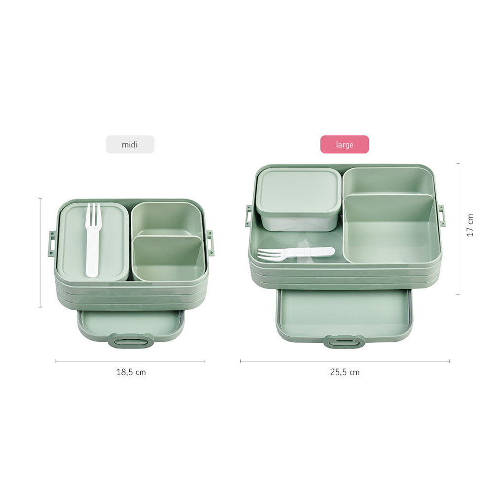 Bento Lunch Box Large - Nordic Sage