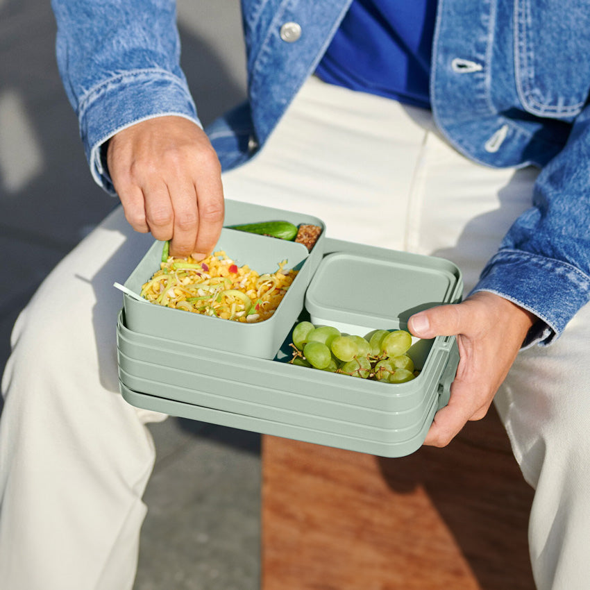 Bento Lunch Box Large - Nordic Sage