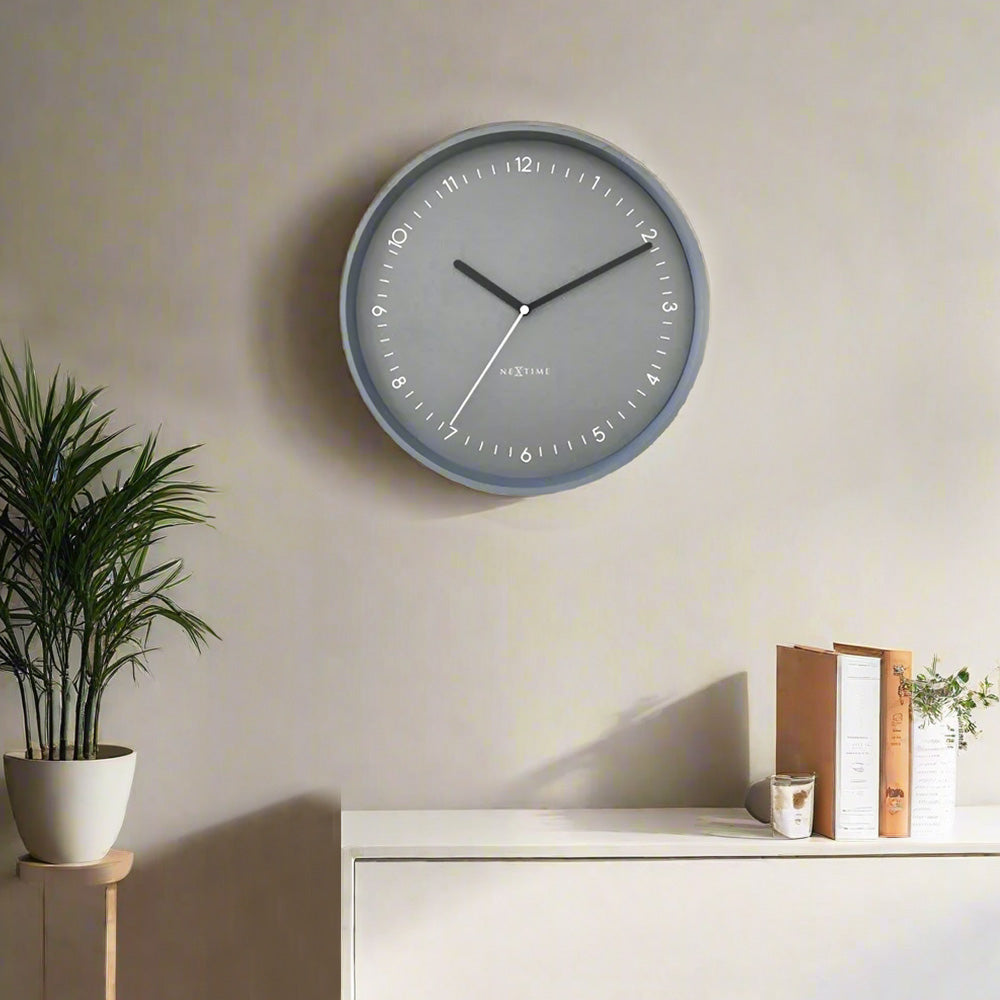 Berlin Wall Clock 30cm - Grey