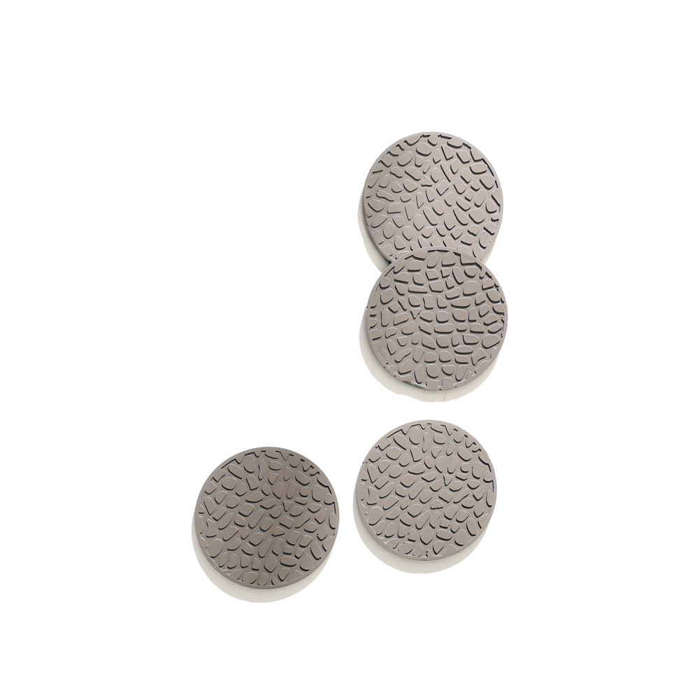 Bexley Round Coasters, Set of 4 - Mink