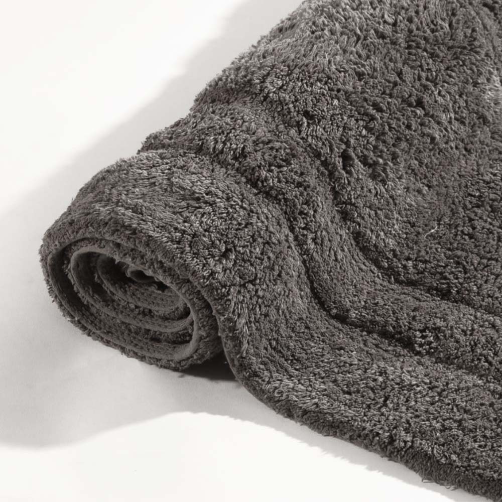 Blake Rectangular Bath Runner - Grey