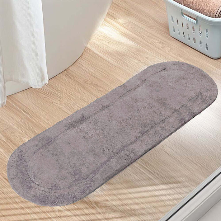 Blake Oval Bath Runner - Grey