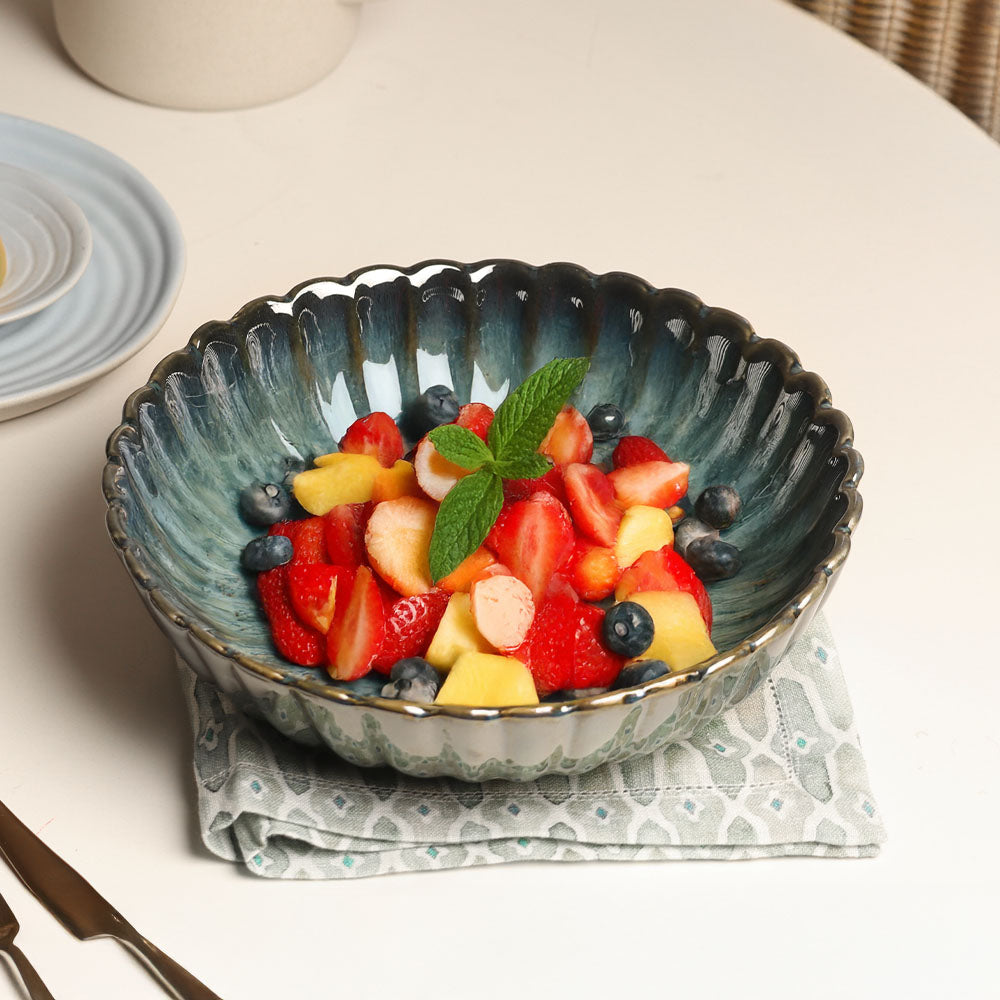 Bloom Serving Bowl - Jade
