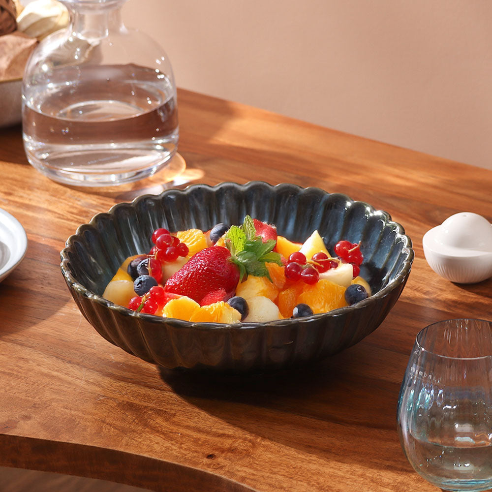 Bloom Serving Bowl - Jade
