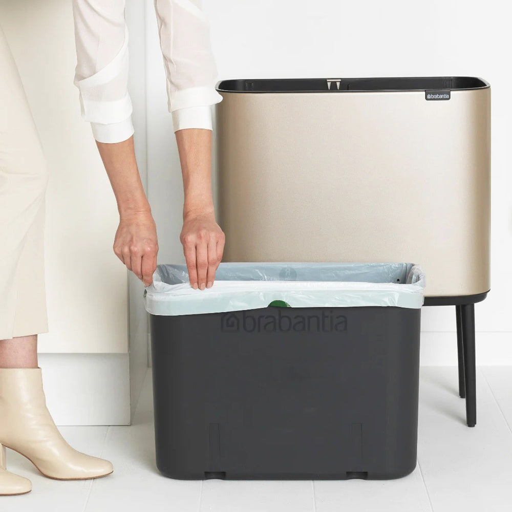 Bo Touch Bin 36L - Metallic Gold