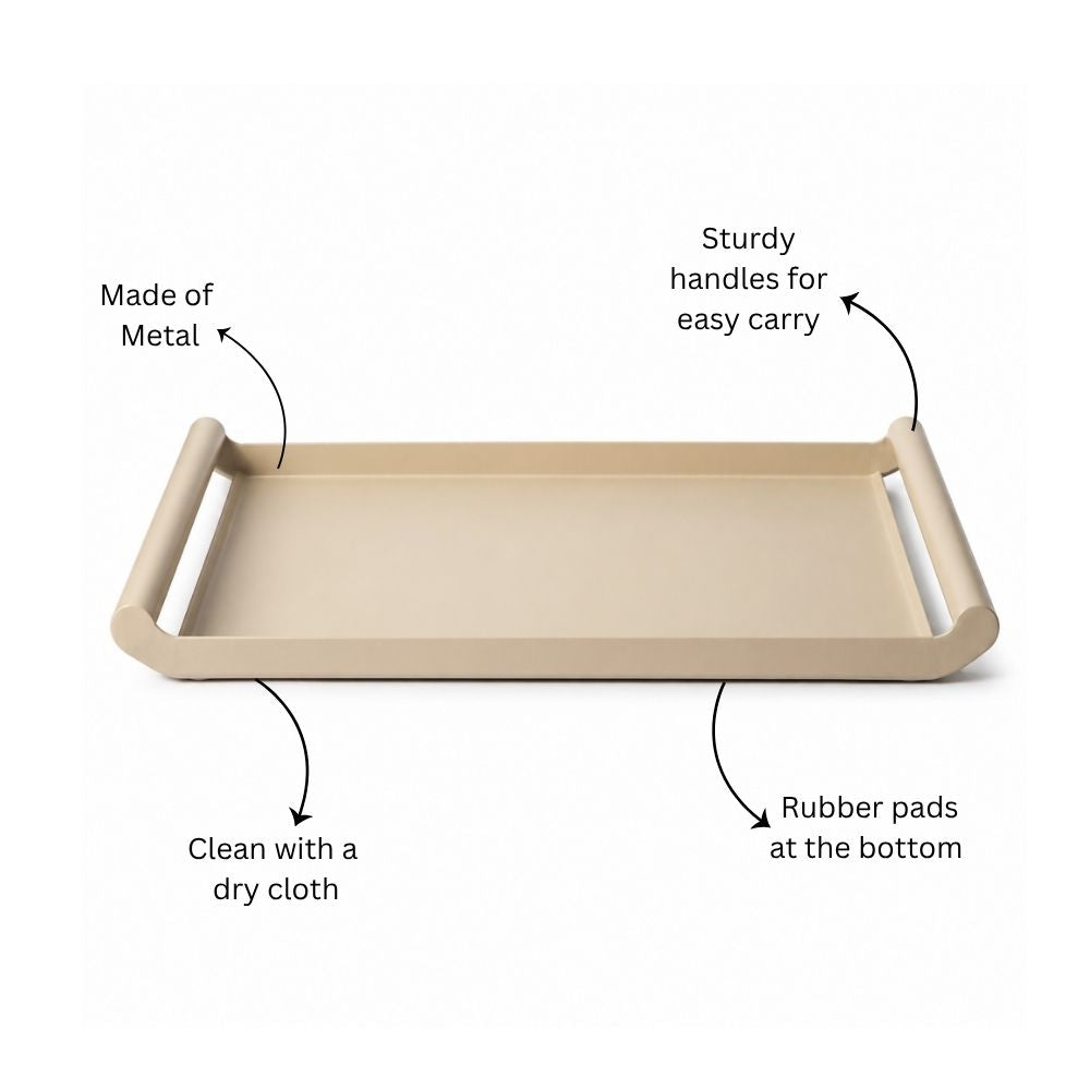Bode Serving Tray - Taupe