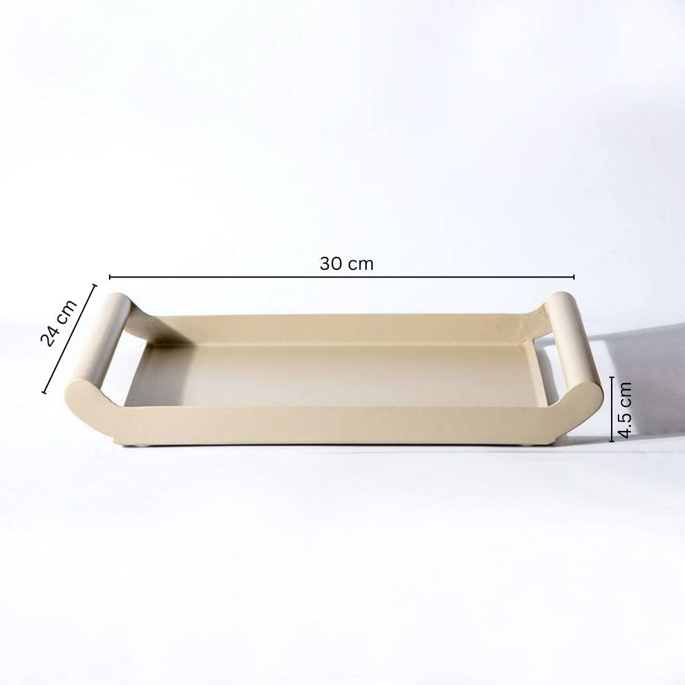 Bode Serving Tray Small - Taupe