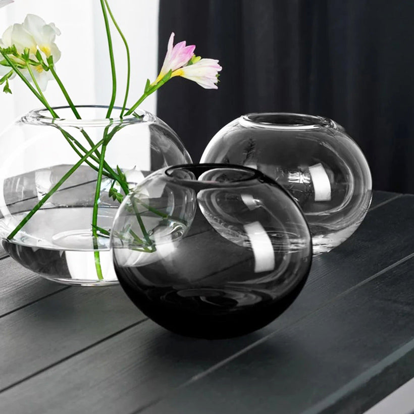 Bola Round Vase - Shadow