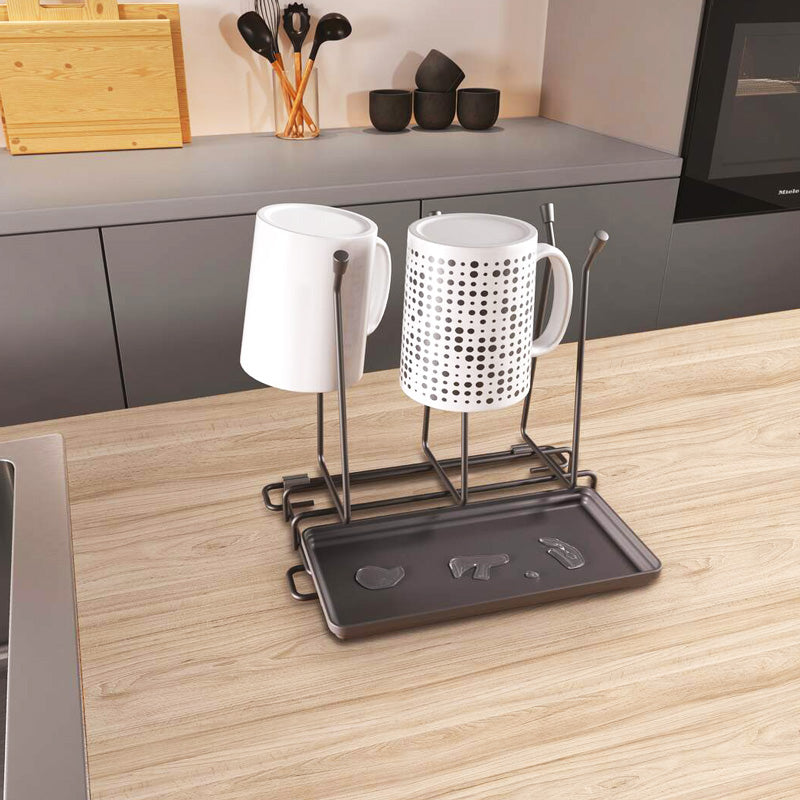 Bottle-Up Lava Bottle Drainer - Black