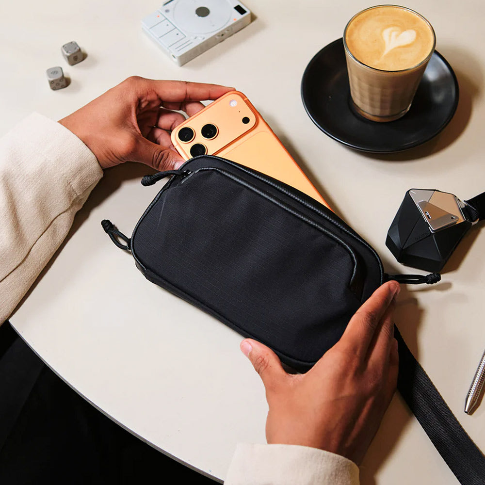 Bravo Passport Pouch - Axoflux Black
