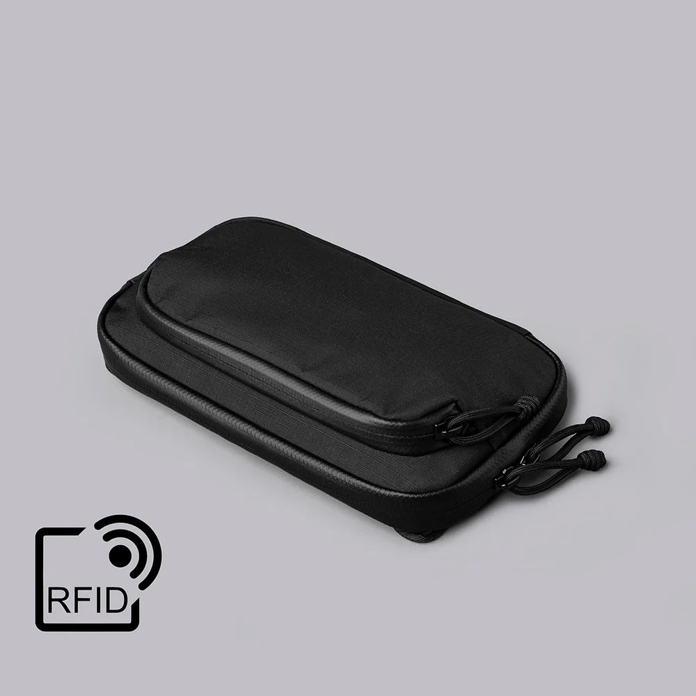 Bravo Passport Pouch - Axoflux Black