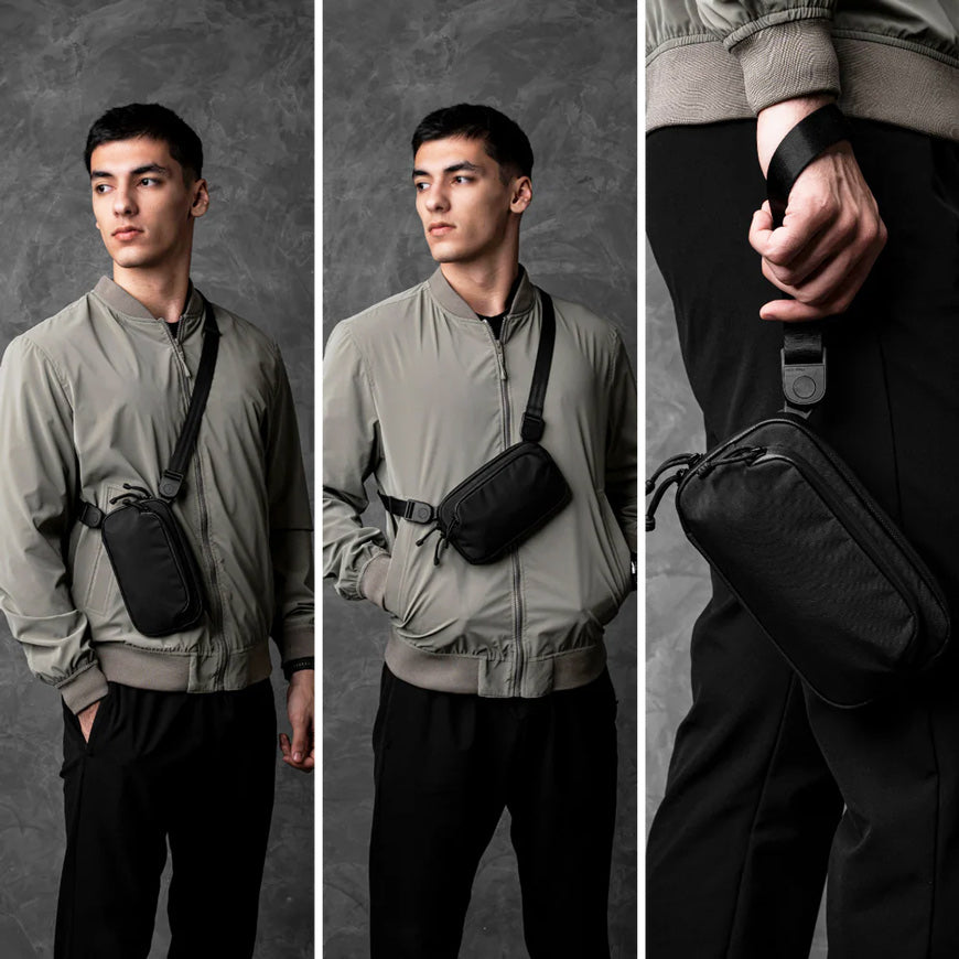Bravo Passport Pouch - Axoflux Black
