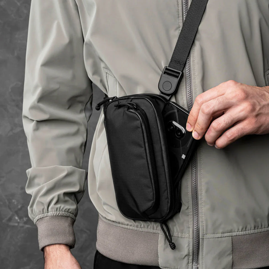 Bravo Passport Pouch - Axoflux Black