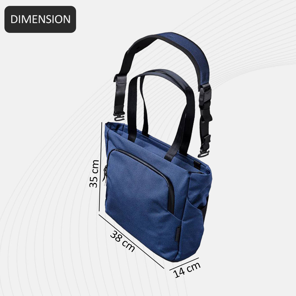 Bravo Tote Bag - Axoflux Blue