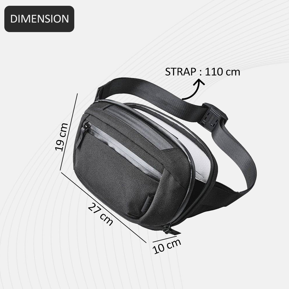 Bravo Waist Pack - Axoflux Black