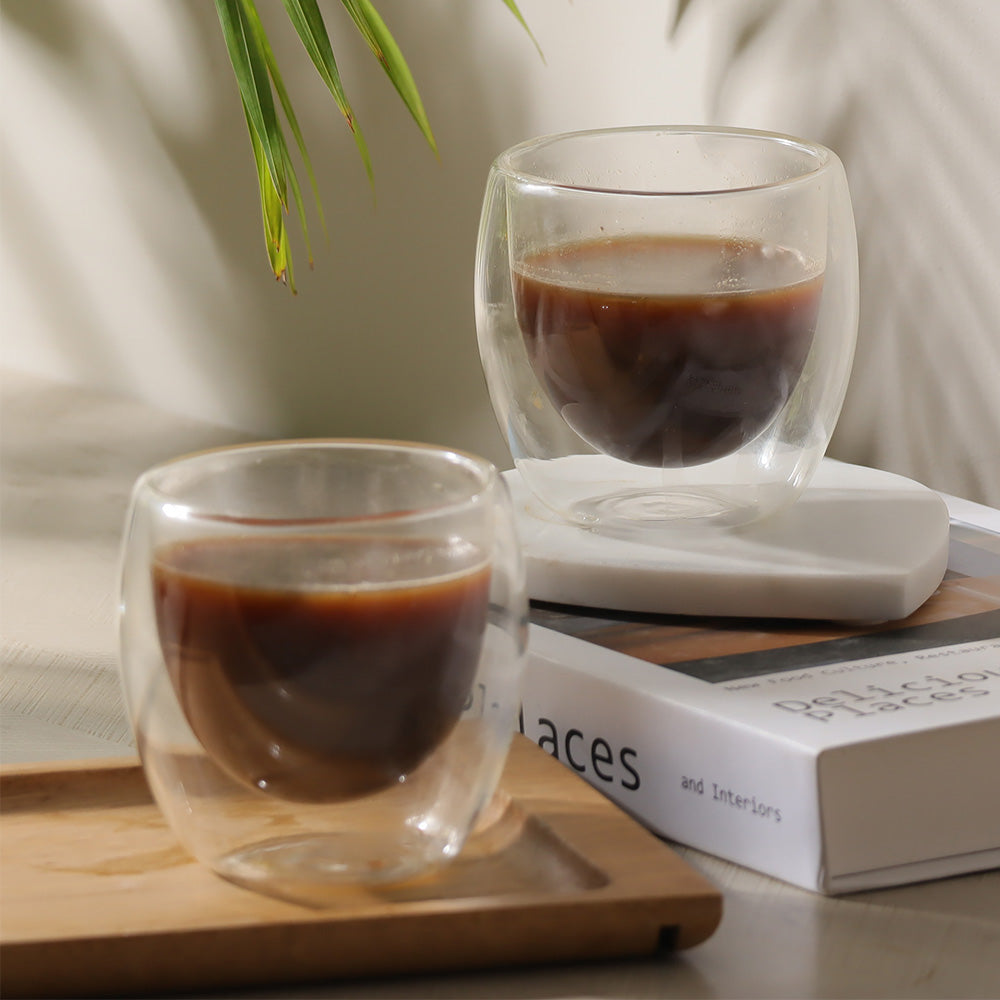 Brew Double Wall Glasses, Set of 2 - Mini