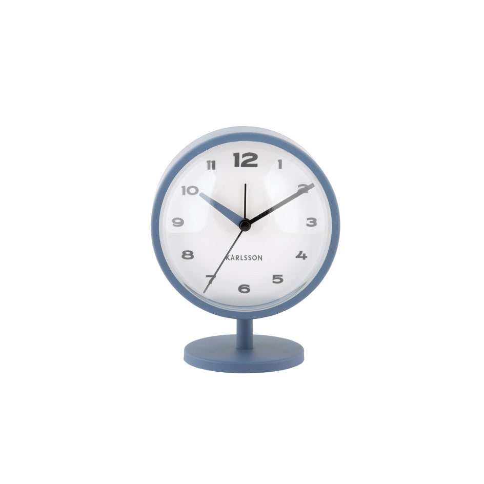 Brisk Dome Alarm Clock - Blue