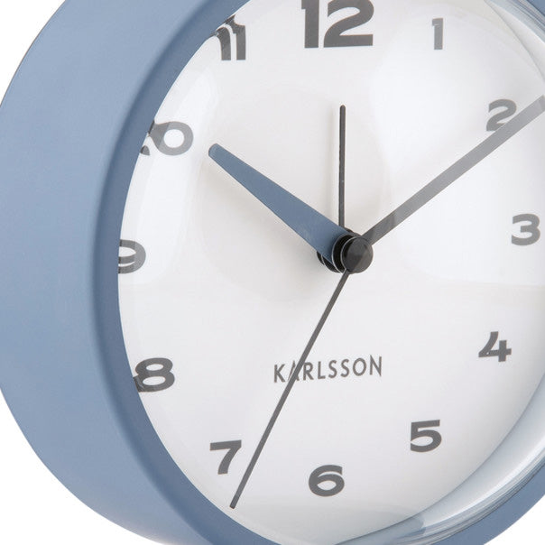 Brisk Dome Alarm Clock - Blue