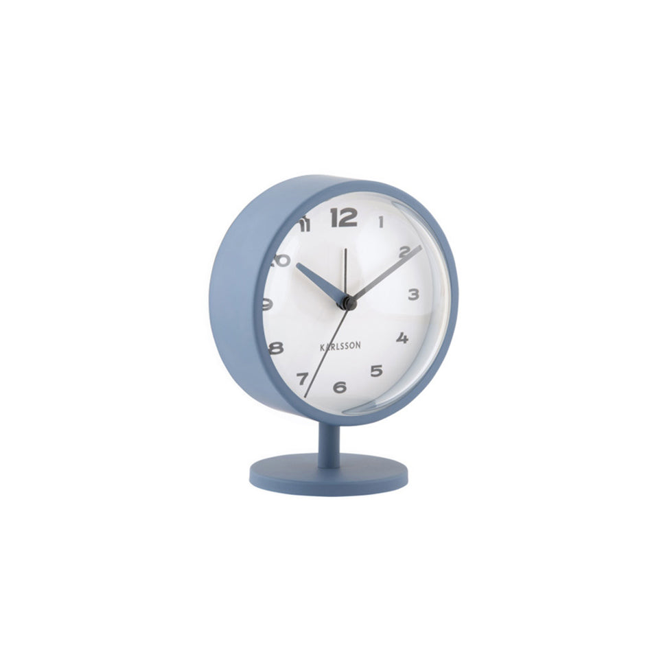 Brisk Dome Alarm Clock - Blue