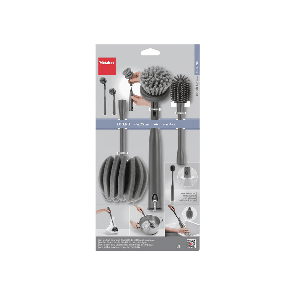 Brush-Up 3-in-1 Multipurpose Cleaning Brush Set