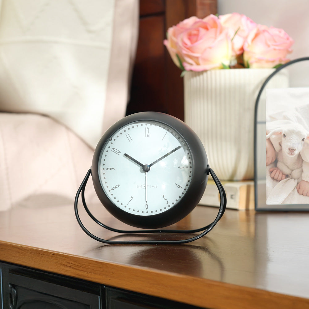 Bubble Alarm Clock - Black