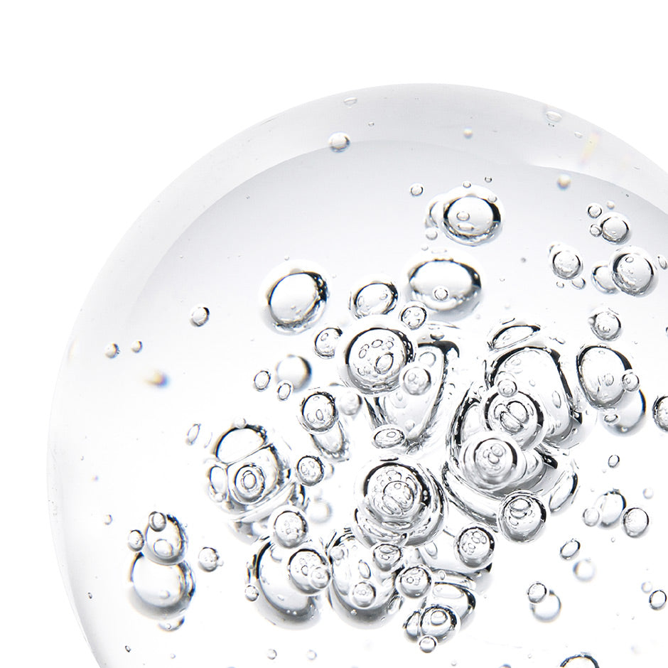 Bubbles Glass Decorative Balls, Set of 3 - Clear