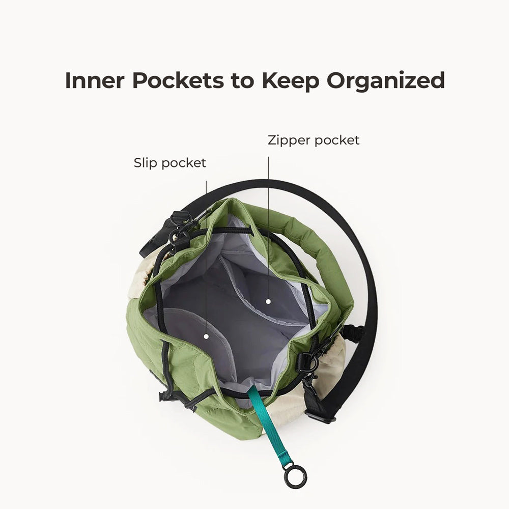 Paz Bucket Bag 5L - Green