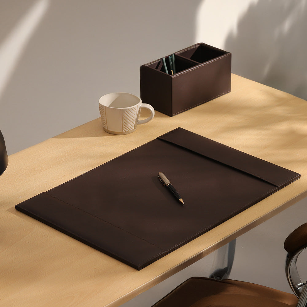 Bureau Desk Mat - Walnut
