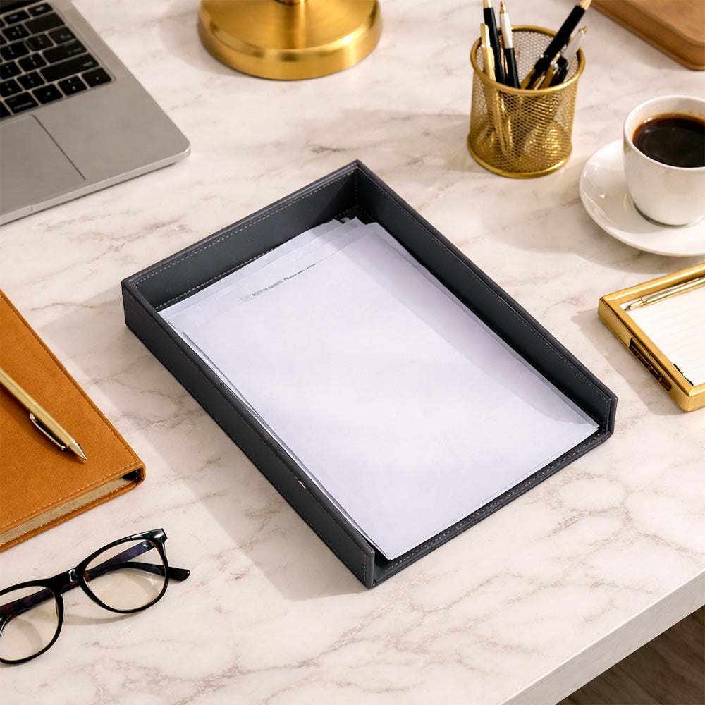 Bureau Paper Tray - Dark Grey