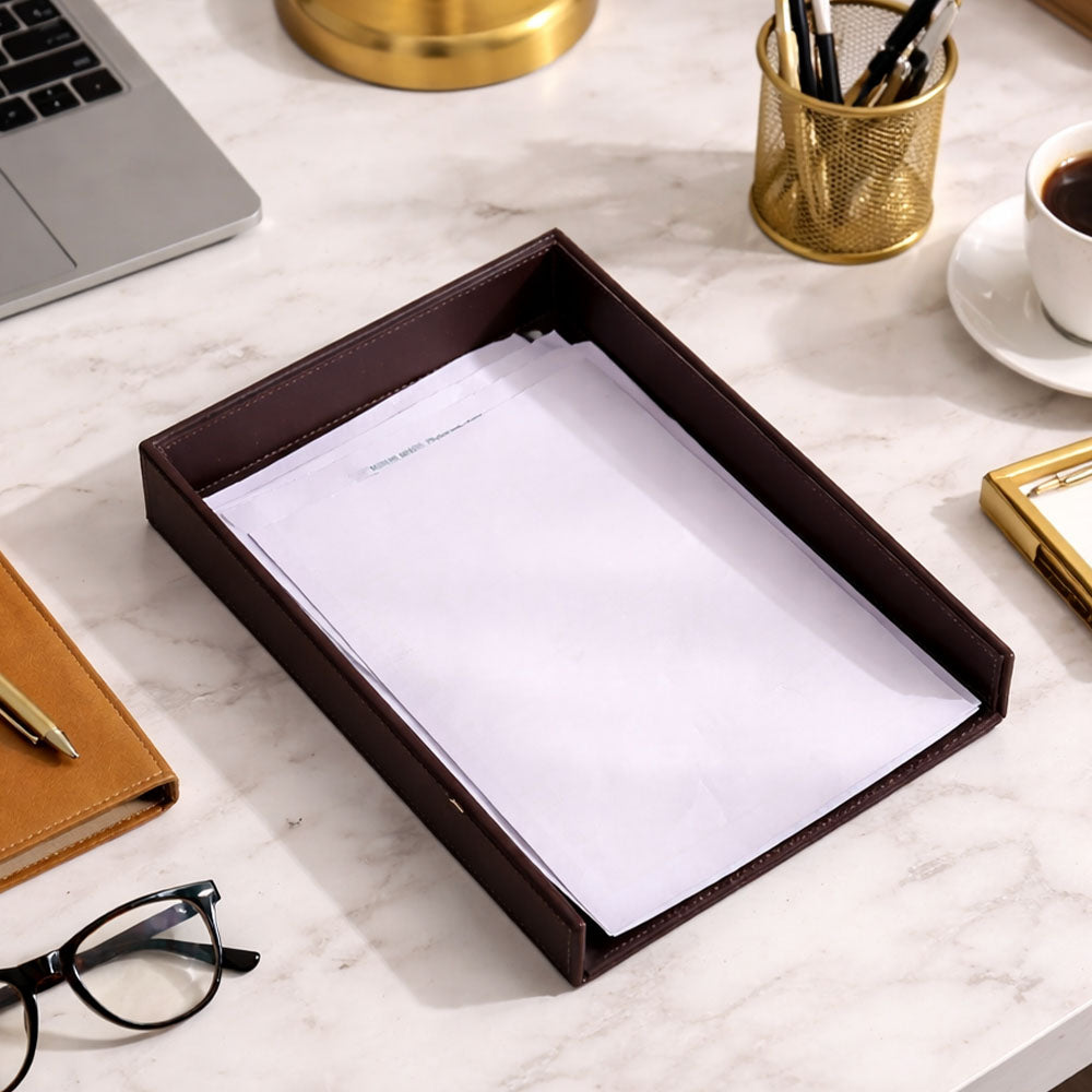 Bureau Paper Tray - Walnut